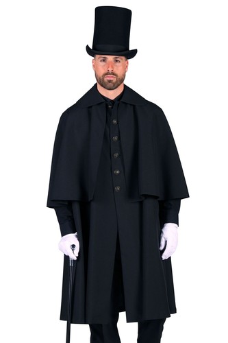 Kostüm kutschermantel schwarz - kostüm,