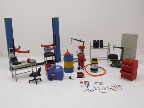 Zubehör set werkstatt - set, garage