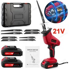 Für 21V-Makita Akku Säbelsäge Mit 8Sägeblätter Elektrische Reciprosäge Tigersäge