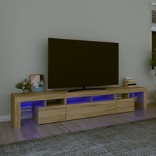 TV Schrank mit LED-Leuchten