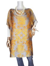  Tunika Mini Kleid Bluse  50 52 54 56 XXL Oberteil  Übergroße Seide Kaftan 