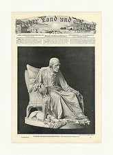 Der Philosoph von Sansouci in seinen letzen Lebenstagen Sessel Holzstich E 3184