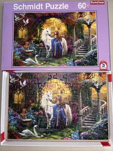 Mädchen einhorn und vielen - einhorn,