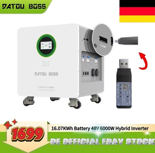 07kwh 48v 314ah batterie - 16,07kwh,