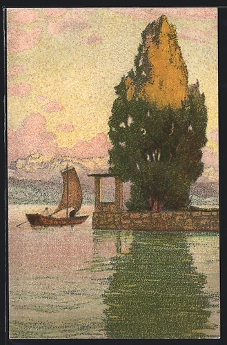 Künstler ernst e - künstler-ak,