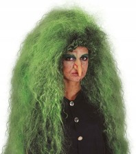 Perücke Grüne Schwarze Haare