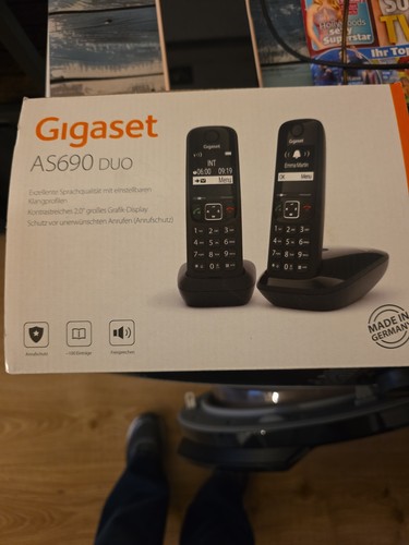 Gigaset as690 duo dect - gigaset,
