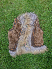 Vintage echtfellweste - vintage,