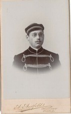 Ca. 1900 Ilmenau vmtl. TV Cimbria CDV Studentika Hansea auf dem Wels München 