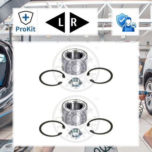 Optimal radlagersatz vorne - 2x,