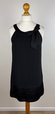 H&M Damen Gr. 40 Kleid schwarz