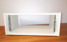 Studio Rack 4 HE, Desktop, weiss, neuwertig