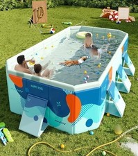 Faltbarer Gartenschwimmbecken