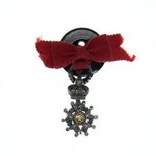 Seltene Miniaturmedaille Der Ehrenlegion Aus Der Zeit Des Zweiten Kaiserreichs