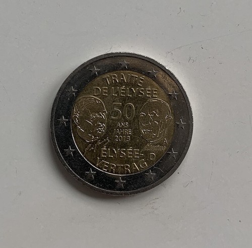 Euro münze jahre elysee - 2,