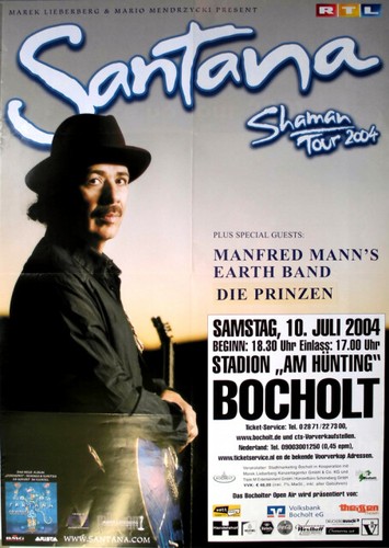 Santana 2004 in concert - santana,