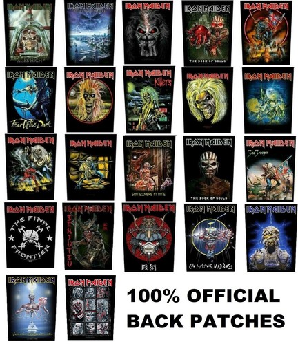 Official iron maiden back - iron,