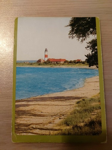Postkarte leuchtturm schleswig - postkarte,