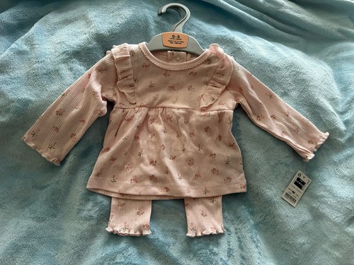 Blumen top und leggings - blumen, baby