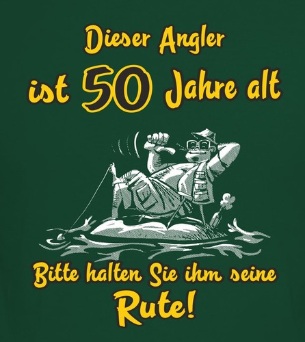 Herren shirt dieser angler - herren, t-shirt