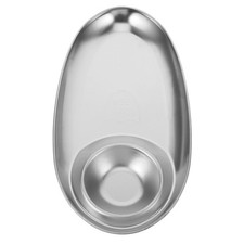  Servierteller Edelstahlteller