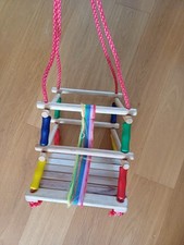 Gitterschaukel, Babyschaukel, Kinderdchaukel Holz