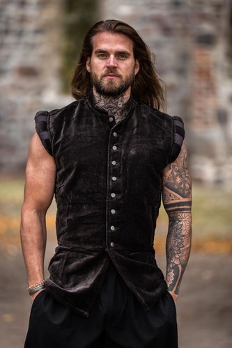 Mittelalter larp wams - mittelalter, weste