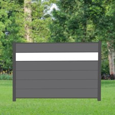 WPC Zaun Komplettset