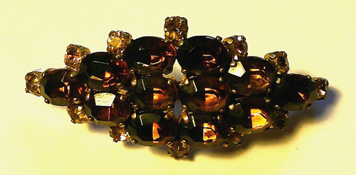 Alte vintage strass brosche - alte,