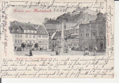Kulmbach marktplatz mit - -,