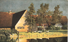 AK    Mädchen hütet Gänse -  Jugend-Postkarte  von Knorr & Hirth in München