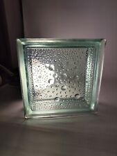 DDR Glasbaustein um 1970/80 klar Wasser Tropfen Glasziegel Buchstütze Deko