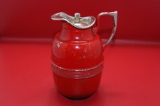 Alte original  ATG Thermos Kaffeekanne rot (A)