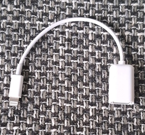 Usb adapterkabel m - adapterkabel, weiß