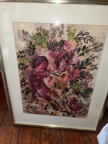 Marc chagall lithografie der - chagall,
