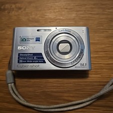 Digitalkamera Sony Cyber-shot DSC-W320 Schwarz Fadenkreuz Locker Getestet Kamera