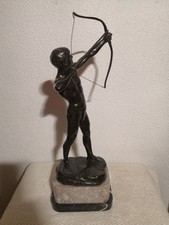 Bronze Figur, Bogenschütze