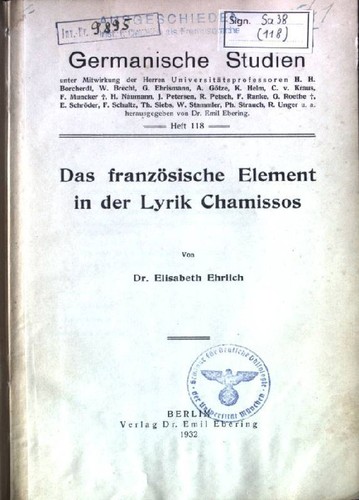 Das französische element - französische,