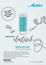 Mettler Seraflex, elastisches Nähgarn für hochelastische Nähte, 100% PTT, 130 m