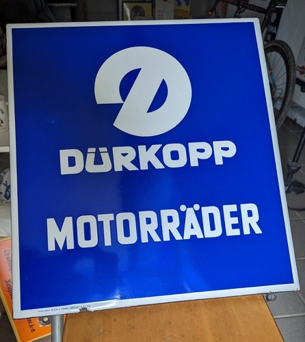 Dürkopp emailschild - dürkopp,