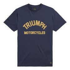 TRIUMPH Motorcycles BURNHAM T-Shirt - für Männer - blau - Neu