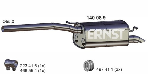 Endschalldämpfer