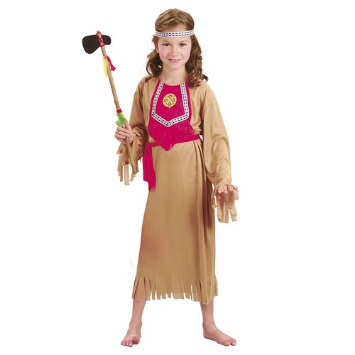 Kinder indianerin kostüm - indianerin,