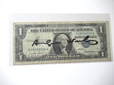 69) ANDY  WARHOL: 1$ echte