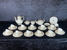 Antik Krautheim Porzellan Service K&A Kaffee/Teeservice Prunkvoll Barock 12pers.