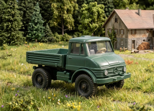 Wiking unimog 406 graugrün - wiking,