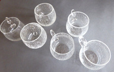 6 Bowlegläser Craquelé *