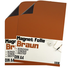 2x Magnetfolie A4 Magnetband