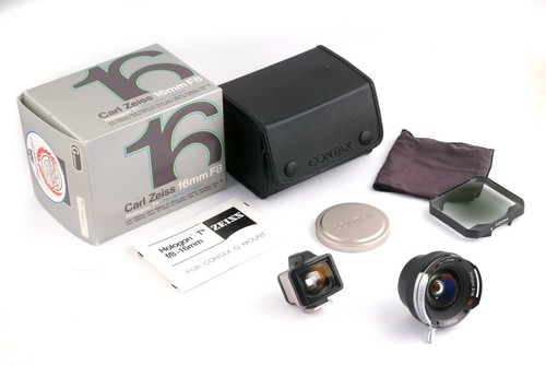 Contax carl zeiss - contax, 16mm
