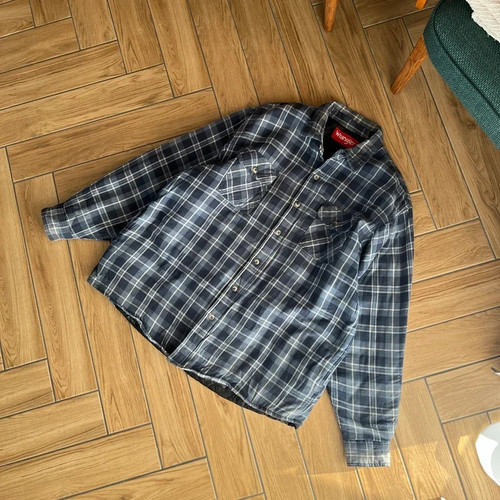 Wrangler flannel jacke sherpa - flannel,